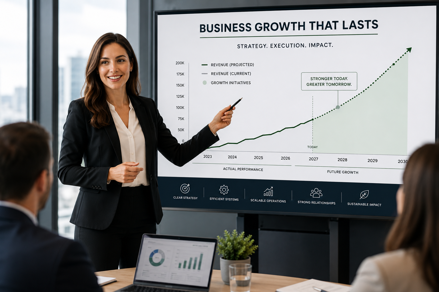 Sustainable Growth that creates long term value 